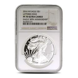 2016-W NGC PF-70 American Silver Eagle Proof