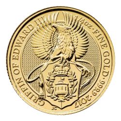 2017 1/4 oz Queen's Beasts Gold Coin - The Griffin - Royal British Mint