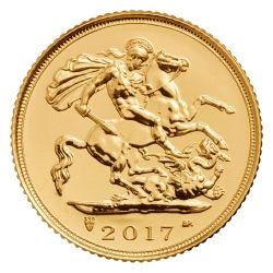 2017 Royal British Mint Gold Sovereign Coin