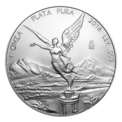 2018 Mexican Libertad Silver Coin 1 oz