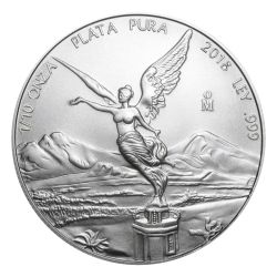 2018 Mexican Libertad Silver Coin 1/10 oz