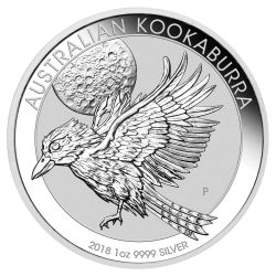 2018 Australian Kookaburra Silver Coin 1 oz