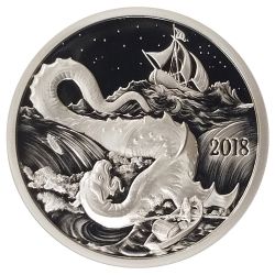 Silverbug Island Leviathan 1 oz Silver Mirror Proof