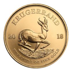 2018 South African Gold Krugerrand Coin 1 Oz