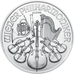 2020 1 oz Austrian Silver Philharmonic Coin BU