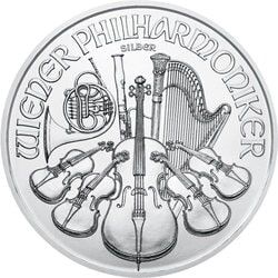 2021 1 oz Austrian Silver Philharmonic Coin BU