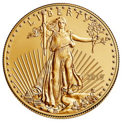 2019 1/4 oz Gold American Eagle Coin BU