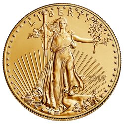 2019 1 oz Gold American Eagle Coin BU