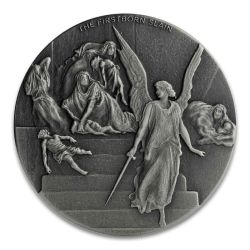 2019 2 oz The Firstborn Slain Silver Coin - Biblical Series