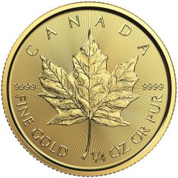 2020 1/4 oz Canadian Gold Maple Leaf Coin BU