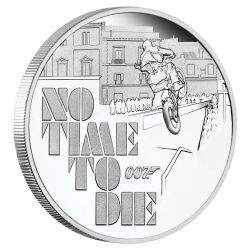 2020 1 oz James Bond No Time to Die Proof Silver Coin