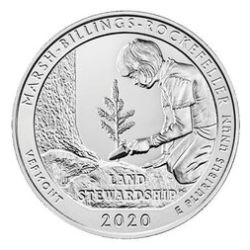 2020 Marsh-Billings-Rockefeller National Historical Park 5 oz Silver Coin