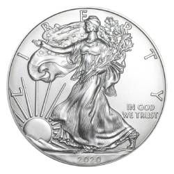 2020 American Silver Eagle Coin BU