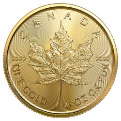 2021 1/4 oz Canadian Gold Maple Leaf Coin BU