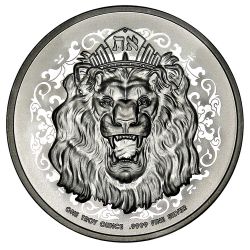 2021 1 oz Roaring Lion Silver Coin