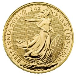 2021 1 oz Gold Britannia Coin BU