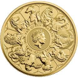 2021 1 oz Queen's Beasts Completer Gold Coins