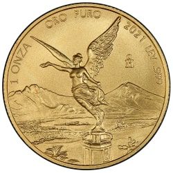 Buy 2021 1 oz Mexican Gold Libertad Coins - SD Bullion