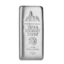 10 oz Wall Street Mint Silver Bar