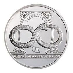2022 2 oz Infinity High Relief Silver Round