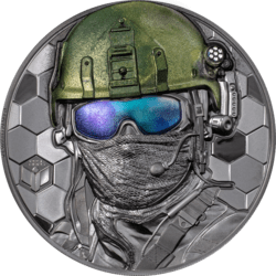2022 3 oz Real Heroes Special Forces Proof Silver Coin