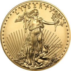 Buy 2022 1 oz American Gold Eagle Coins - Lowest Price Period