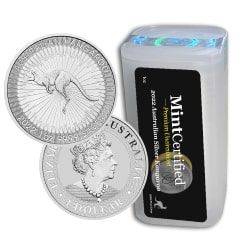 2022 Australian Silver Kangaroo Tube - Direct from Mint