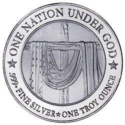 1 oz SD Bullion 10th Anniversary Silver Round