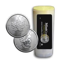 2022 Canadian Silver Maple Leaf Tube | MintCertified™