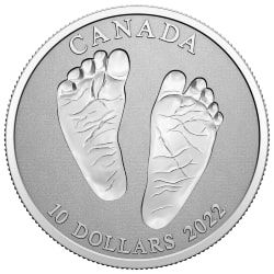 2022 15 Gram Welcome to the World Baby Gift Silver Coin