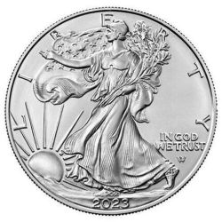 2023 1 oz American Silver Eagle Coin BU
