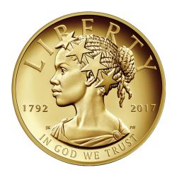 2017 Gold High Relief American Liberty 1 oz Coin - 225th Anniversary Release