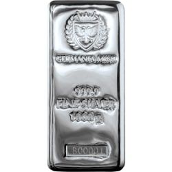 1000 Gram Germania Mint Silver Bar