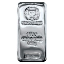 500 Gram Germania Mint Silver Bar -