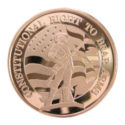 2nd Amendment 1 oz Copper Round - Osborne Mint