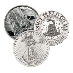 2 oz Generic Silver Rounds