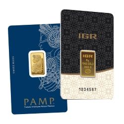 5 Gram Gold Bullion Bars | Fast, Free Shipping