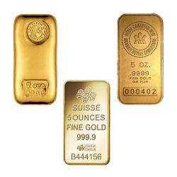5 oz Gold Bars - Our Choice Brand