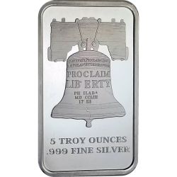 5 oz SD Bullion Proclaim Liberty Silver Bar