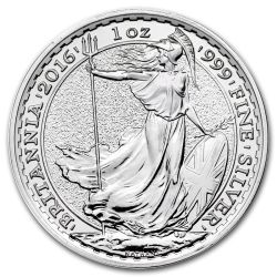 2016 Britannia Silver Coin 1 oz BU