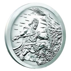 2017 Silver Shield Crucible MiniMintage 1 oz Silver Round