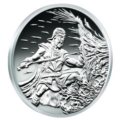 2017 Silver Shield Crucible MicroMintage Proof 2 oz
