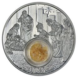2018 Silver In The Footsteps of Jesus - Bethlehem 1 oz Proof Coin