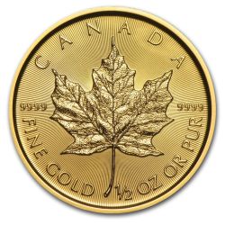 2017 1/2 oz Canadian Gold Maple Leaf Coin