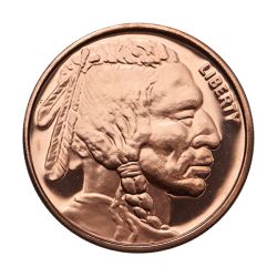 Indian Head 1 oz Copper Round - Osborne Mint