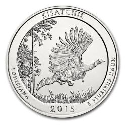 2015 Kisatchie 5 oz Silver Coin - America The Beautiful