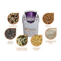 NuManna GMO-Free Defender Pack  - 204 Servings