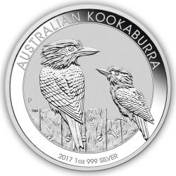 2017 1 oz Australian Kookaburra Silver Coin