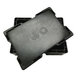 Empty Black Royal Canadian Mint Silver 10 oz Bar Monster Box
