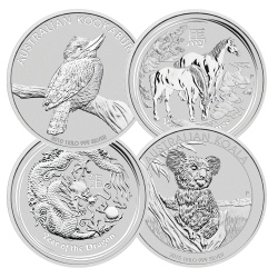 1 Kilo Silver Coins - Random Design
